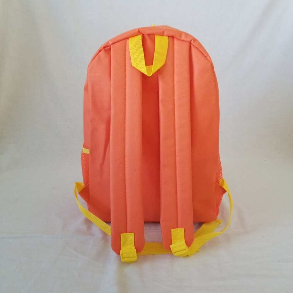 New! Lightweight Orange/Yellow Basic Backpack W/B… - image 7